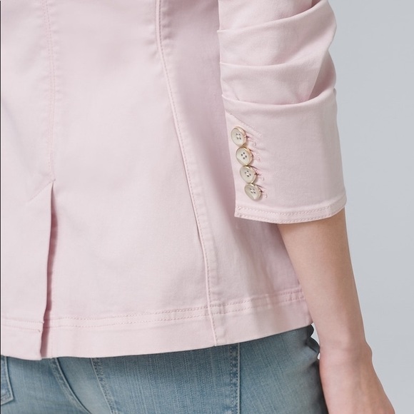 Ruched-Sleeve Blazer - Picture 2 of 5